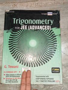 Trigonometry for JEE (Advanced) by G. Tewani
