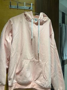 Pastel Pink zara Hoodie