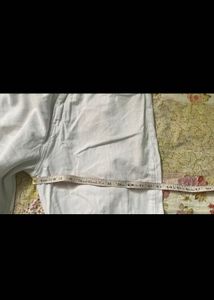Vintage White Denim Jeans