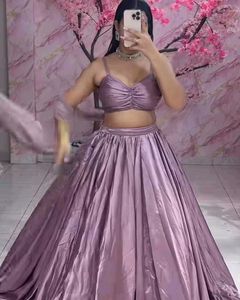 Elegant Lavender Lehenga Choli Set