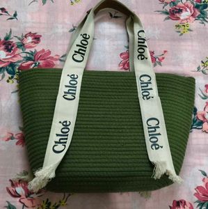 Straw Bag Seaside Versatile Shoulder Large Capacit