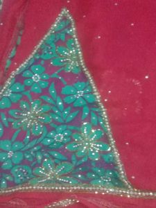 reception saree