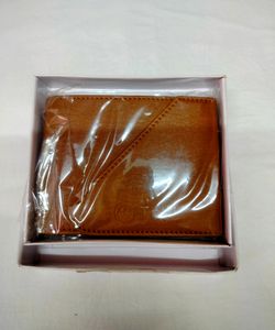 Leather Brown Men Wallet Purse