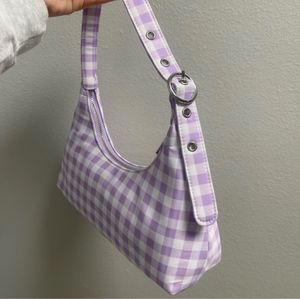 Cute Gingham Shoulder Bag