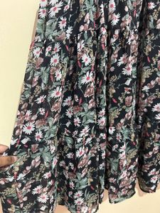 Floral Print Midi Dress