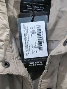 SNITCH Stylish Beige Puffer Jacket
