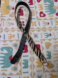 Stylish Zebra Print Belt
