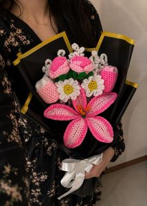Handmade Crochet Flower Bouquet