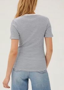 Striped Henley T-Shirt