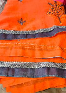 Embroidered 8 different saree Set