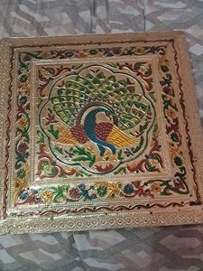 Exquisite Peacock Decorative Tray✨️✨️