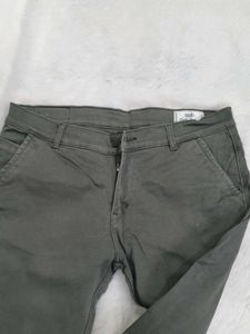 Men's olive greyish Jeans