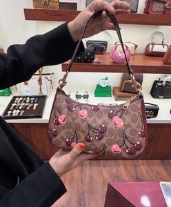 Coach Cherry Print Handbag