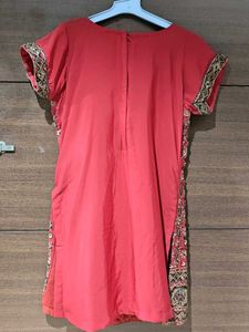 Premium Red and Black Ethnic Set