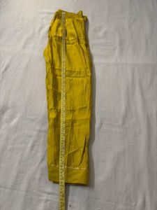🆕Mustard Embroidered Kurta Set with Pant