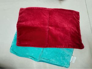 Velvet ruffled Throw Pillow Covers