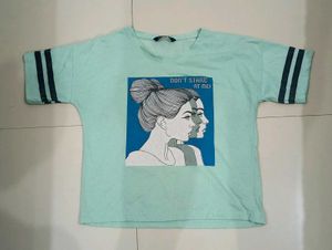 Graphic Print Oversized T-Shirt
