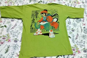 THOR GRAPHIC T-SHIRT ( LIME GREEN)