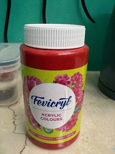 Fevicryl Red Acrylic Colours Paint