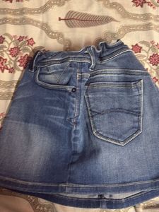 Girl Classic Denim Skirt for 4-6 years