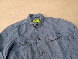 Locomotive Blue Denim Jacket, S SIZE