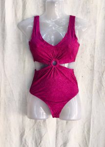 10410. Vibrant Pink One-Piece Swimsuit