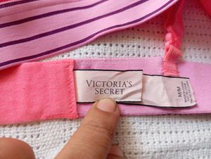 Pink Lace Triangle Bra