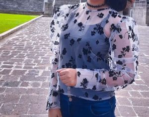 Stylish Black White Outer