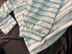 Striped Cotton Night Suit