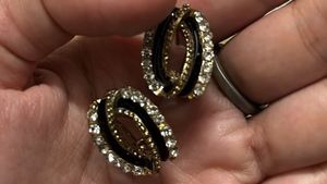 Colorful Gemstone Stud Earrings
