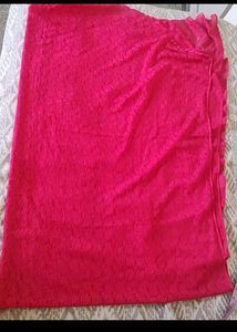Vibrant Pink Textured Dupatta