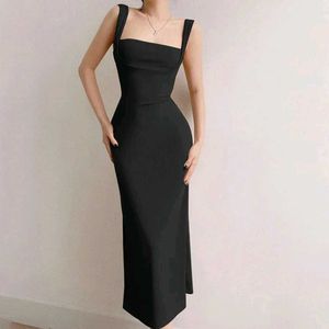 Backless Black Dress Xs