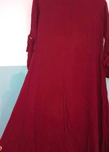 Maroon Ethnic Kurta