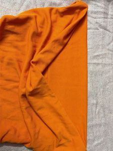 Uptownie Orange Ruched Top