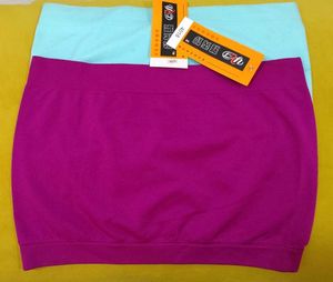 111 -- Pack of 2 Strapless Bandeau Tops