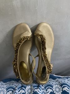 Unique emsons showroom ghungroo sandals