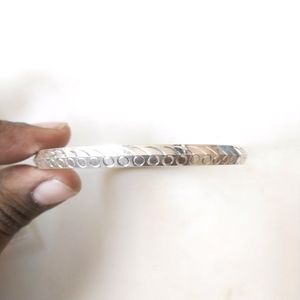 Pure Silver Panjabi Sardar Kada Size 2/14(31.53gm)