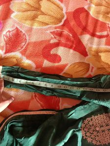 Green Embroidered Kurta