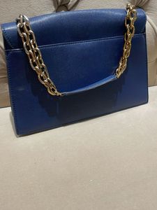 Chic Blue Crossbody Bag