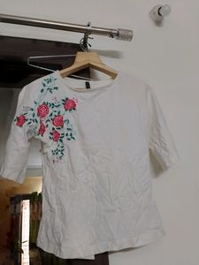 White Colour Top