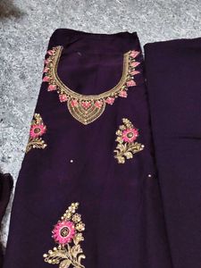 Embroidered  Kurta Set