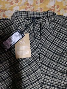 Chic Plaid Long Sleeve Maxi Dress