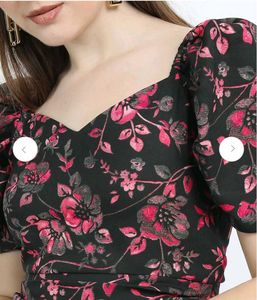 Tokyo Talkies floral print sheath mini dress