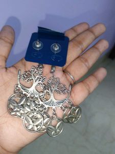 Boho Tree of Life Dangle Earrings