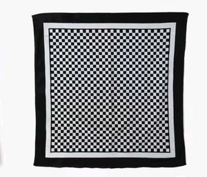 black classic,Checkerboard Print Scarf combo