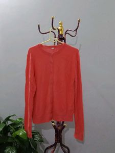 Coral Cardigan