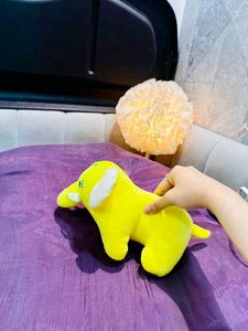 Cute Yellow Elephant Plush Toy