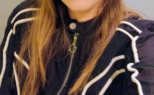 Stylish Black &amp; White Track Jacket