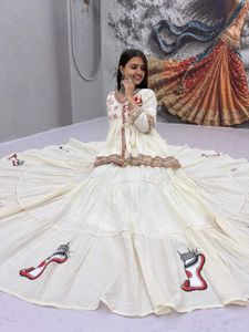 Unique White Lehenga Choli Set