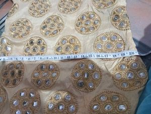 Elegant Gold Embellished Kurta Set